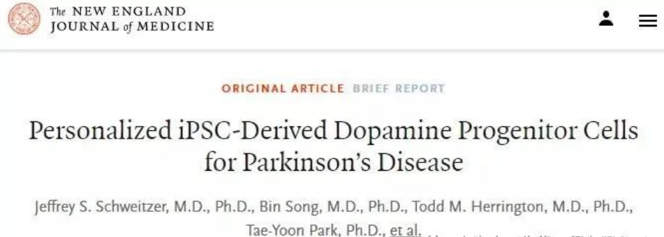 干细胞疗法为帕金森患者带来新希望
