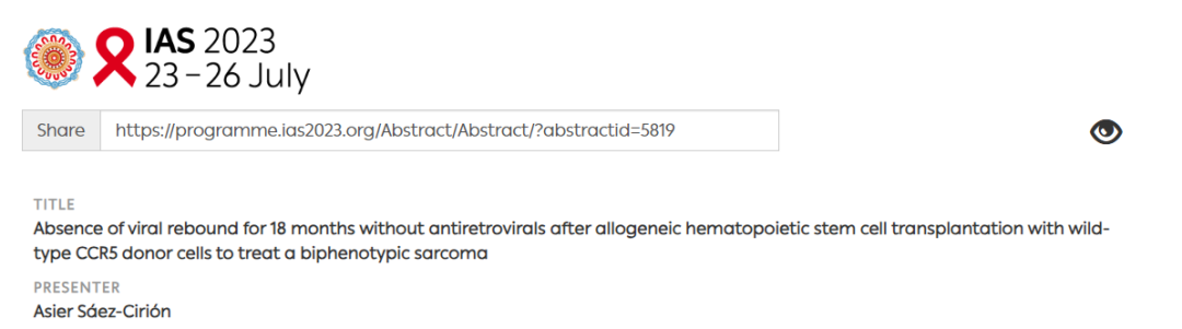 干细胞新进展：全球第6例被“治愈”艾滋病患者！