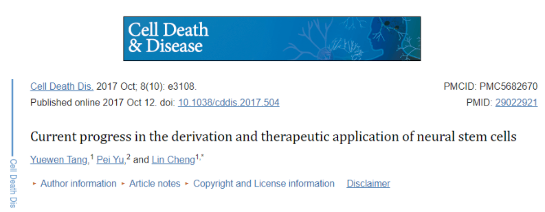 神经干细胞 (NSC) 被认为是解决帕金森病的有效方法